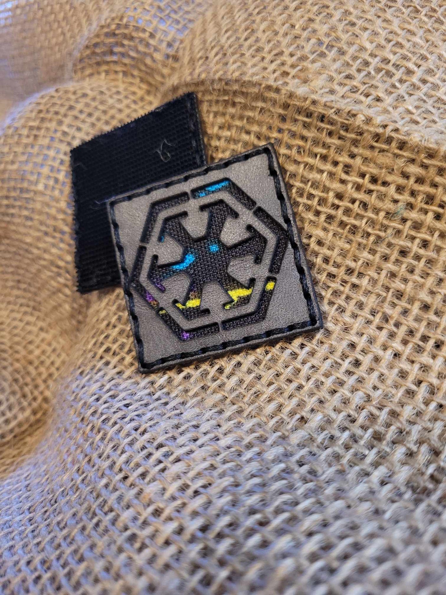 Armor Tally Morale Patch Leather/Cordura