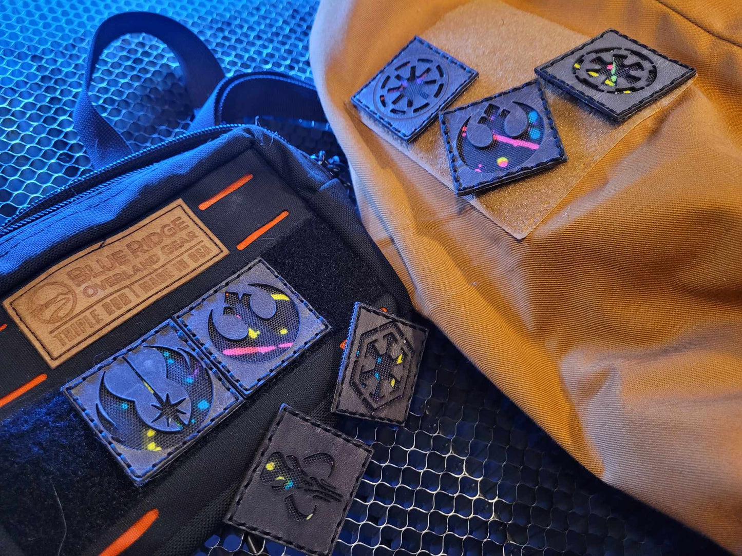 Armor Tally Morale Patch Leather/Cordura