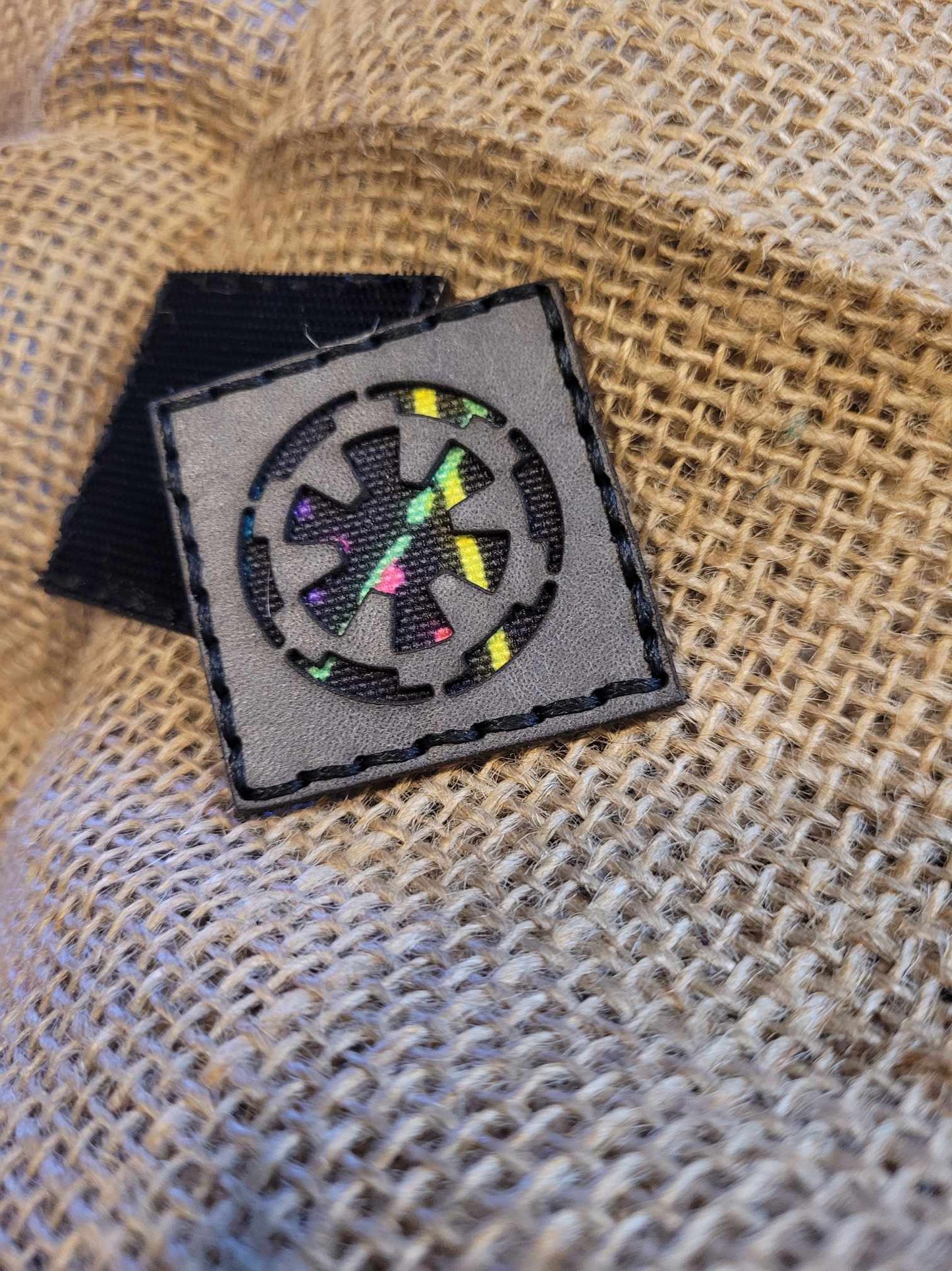 Armor Tally Morale Patch Leather/Cordura