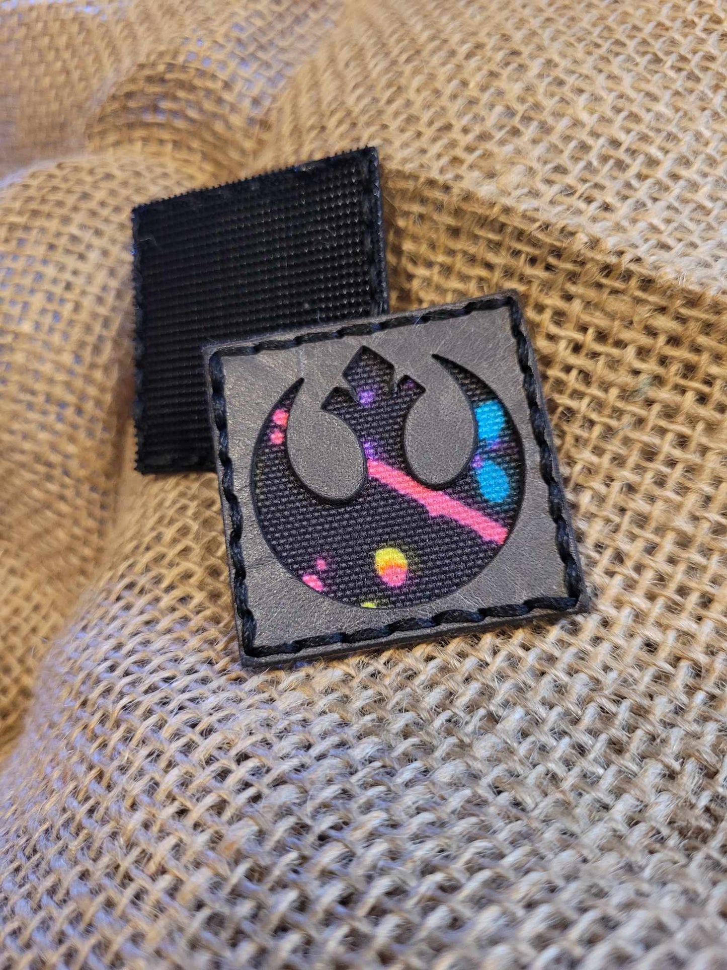 Armor Tally Morale Patch Leather/Cordura