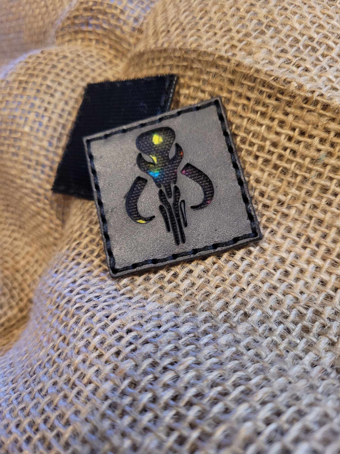 Armor Tally Morale Patch Leather/Cordura